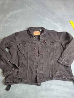 Levi's Black Denim Trucker Jacket